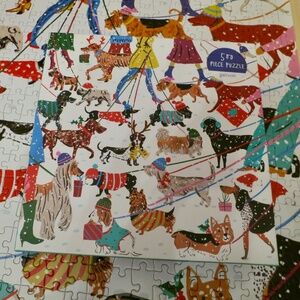 Galison Winter Dogs | 500 Piece Jigsaw Puzzle